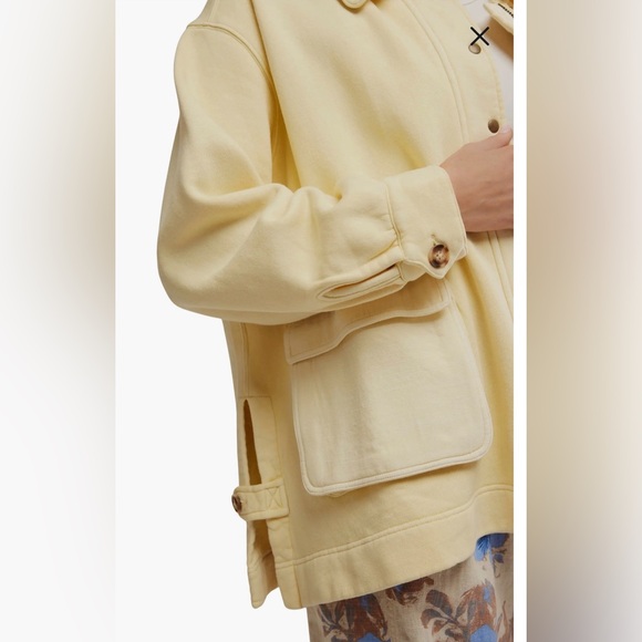 NWTFree People We The Free Alexa Sweatshirt in the color 'Flan - small - Picture 4 of 9